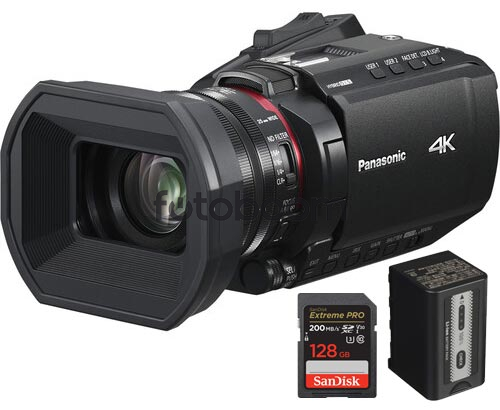 HC-X1200 + AG-VBR59 + 128GB V30 HC-X1200 + AG-VBR59 + 128GB V30