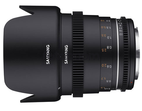 50mm t/1.5 VDSLR MK2 Sony E