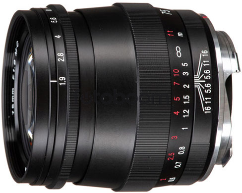 75mm f/1.9 Ultron MC VM 75mm f/1.9 Ultron MC VM