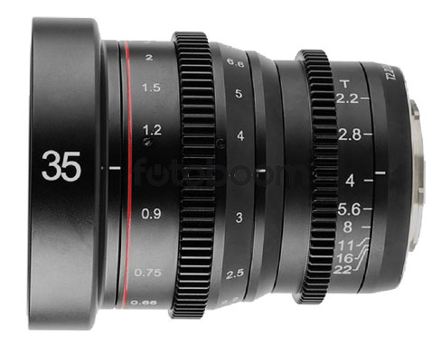 35mm T2.2 Cine (s35, Sony E) 35mm T2.2 Cine (s35, Sony E)