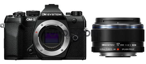 OM-5 II Negra + 17mm f/1.8 Negro II + 300E BONIFICACION - BLACK FRIDAY OM