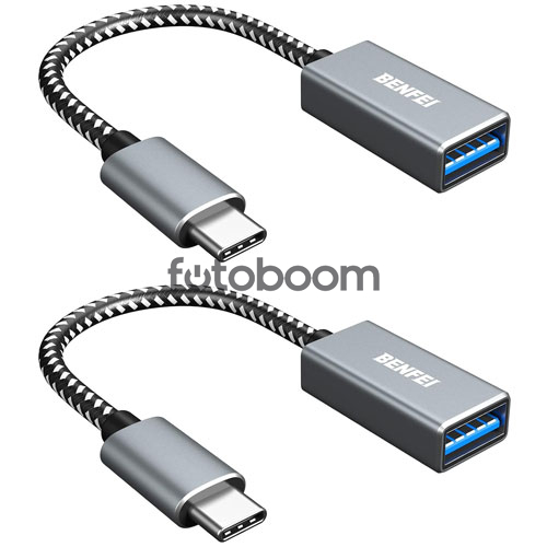 Adaptador a USB-A a USB-C (2 Pack) Adaptador a USB-A a USB-C (2 Pack)