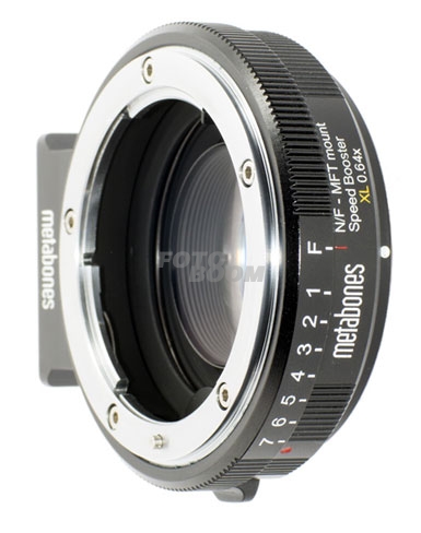 Nikon G Lens Speed Booster XL 0.64x a cuerpo MFT Nikon G Lens Speed Booster XL 0.64x a cuerpo MFT