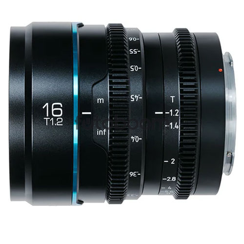 16mm T1.2 Nightwalker (S35, Negro, E-Mount)