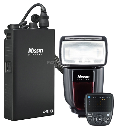 DI700 AIR Canon + AIR 1 + Power Pack PS8 + Garantía Nissin 5 años DI700 AIR Canon + AIR 1 + Power Pack PS8 + Garantía Nissin 5 años