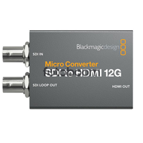Micro Converter SDI to HDMI 12G sin PSU ( pack 20 unidades ) Micro Converter SDI to HDMI 12G sin PSU ( pack 20 unidades )