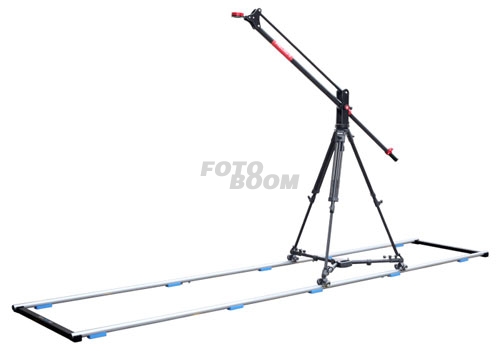 Preciso-5 + Tripod Stand + Dolly Track
