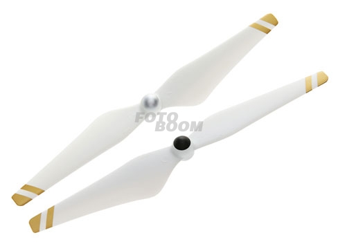 Helice Phantom 3 Blanca Dorada Helice Phantom 3 Blanca Dorada