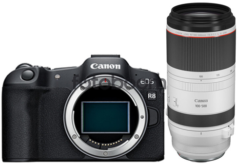 EOS R8 + 100-500mm f/4.5-7.1L RF IS USM + CANEST - BLACK FRIDAY CANON EOS R8 + 100-500mm f/4.5-7.1L RF IS USM + CANEST - BLACK FRIDAY CANON