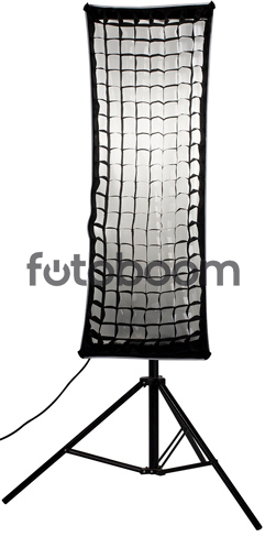 Softbox Recta + Nido de abeja 45 x 110cm (NASBAS110X45 + EC-110X45) Softbox Recta + Nido de abeja 45 x 110cm (NASBAS110X45 + EC-110X45)