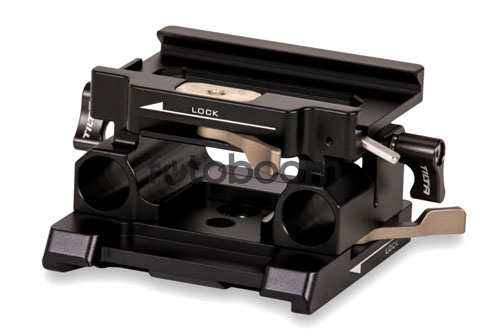 Placa Base negra LWS 15mm, 1 Placa Base negra LWS 15mm, 1