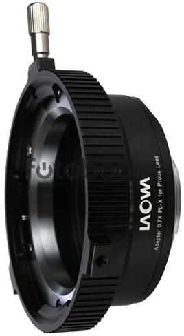 Reductor de Focal 0.7x para Probe - Montura PL a X Reductor de Focal 0.7x para Probe - Montura PL a X