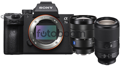 Alpha A7MIII + 24-70mm f/4 FE ZA OSS + 70-300mm f/4.5-5.6 G OSS E/FE + 100EU CASHBACK - BLACK FRIDAY SONY