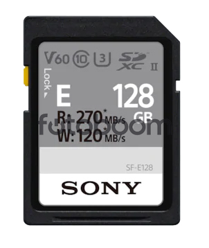 SDXC UHS-II SF-E 128Gb R270Mbs-W120Mbs SDXC UHS-II SF-E 128Gb R270Mbs-W120Mbs