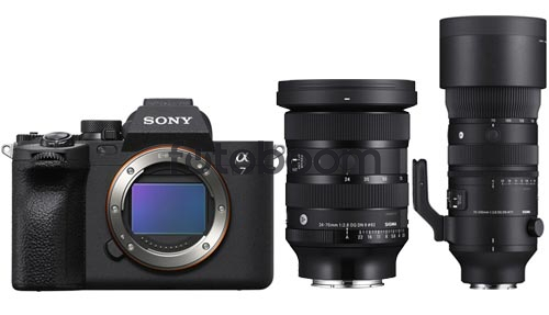 Alpha A7MIV + 24-70mm f/2.8 DG DN II (A) Sony E + 70-200mm f/2.8 DG DN OS (S) + 150EU CASHBACK - BLACK FRIDAY SONY