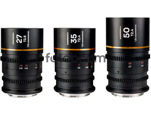 Kit Nanomorph 27/35/50 (Ámbar, Leica L) - BLACK FRIDAY LAOWA