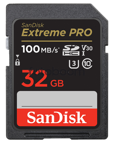 Secure Digital EXTREME PRO SDHC 32GB 100Mb/s V30 Secure Digital EXTREME PRO SDHC 32GB 100Mb/s V30