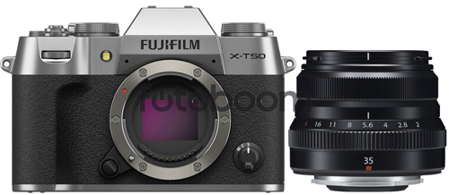 X-T50 Plata + 35mm f/2,0R XF Pancake Negro + 200E BONIFICACION X + 10% EXPERIENCE DAY