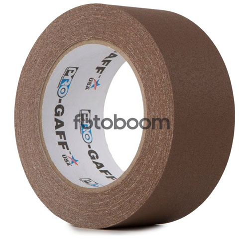 Cinta Gaffer 48mm x 22.8m (Marrón Mate)