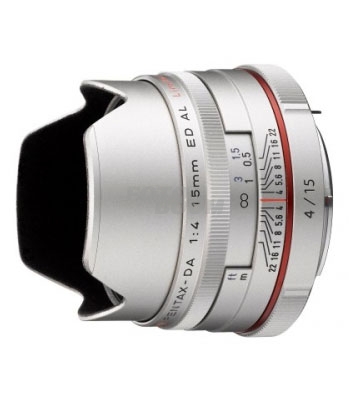 15mm f/4 DA AL LTD HD W/C Plata