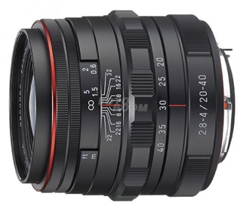 20-40mm f/2.8-4 ED Limited DC WR Negro