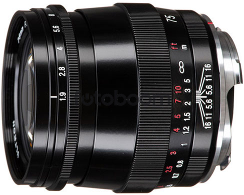 75mm f/1.9 Ultron SC VM Coated 75mm f/1.9 Ultron SC VM Coated