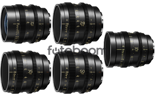KIT Simera-C 5-Lens 21/28/35/50/75mm (FF, Sony E) - PROMO SIMERA THYPOCH