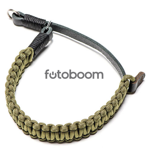 Correa de mano Paracord Cooph Negro/Oliva Correa de mano Paracord Cooph Negro/Oliva