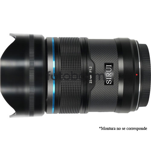 23mm F1.2 Sniper (APS-C, Negro, E-Mount)