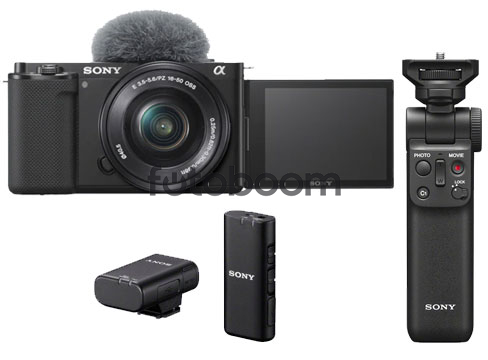 ZV-E10 + 16-50mm + ECM-W2BT + GPVPT2BT - BLACK FRIDAY SONY