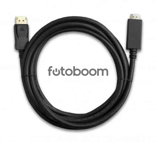 Cable Display Port (DP) a HDMI de 3 mts. Cable Display Port (DP) a HDMI de 3 mts.