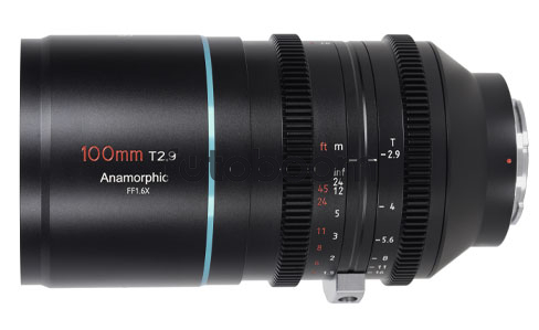 100mm T2.9 x1.6 Anamórfico Venus (Full Frame, L-Mount) 100mm T2.9 x1.6 Anamórfico Venus (Full Frame, L-Mount)