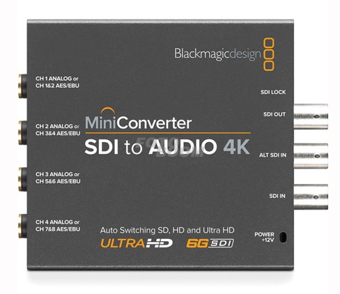 Mini Conversor SDI a Audio 4K Mini Conversor SDI a Audio 4K