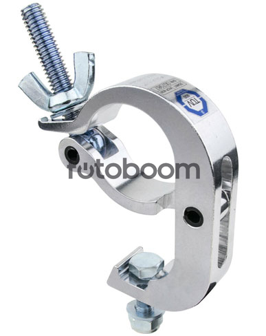 KCP-828 Slim Handcuff Clamp (Plata) KCP-828 Slim Handcuff Clamp (Plata)