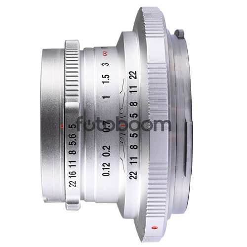 15mm f5 Cookie FF (Canon RF, Silver) 15mm f5 Cookie FF (Canon RF, Silver)