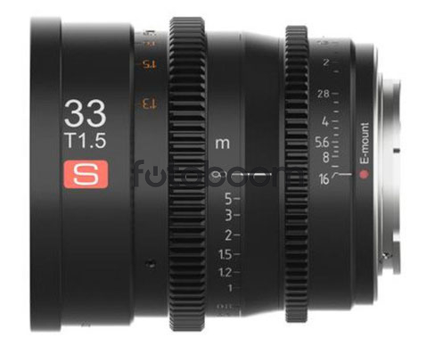 33mm T1.5 - Sony E