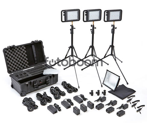 Kit 3x Lykos+ BiColor + bateria extra