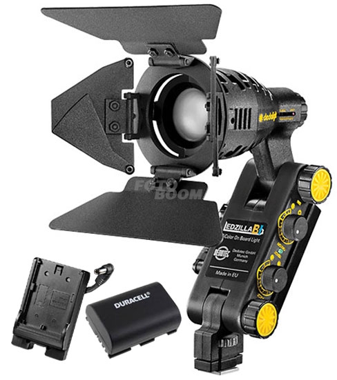 DLED2 Ledzilla Bicolor + LP-E6 + Adaptador DLED2 Ledzilla Bicolor + LP-E6 + Adaptador