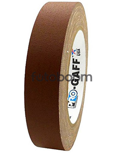 Cinta Gaffer 24mm x 22.8m (Marrón) Cinta Gaffer 24mm x 22.8m (Marrón)