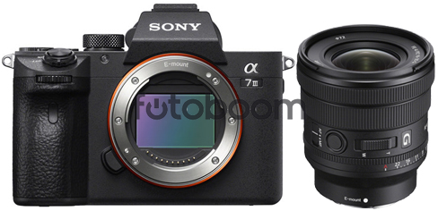 Alpha A7MIII + 16-35mm f/4 G FE PZ + 100EU CASHBACK - BLACK FRIDAY SONY