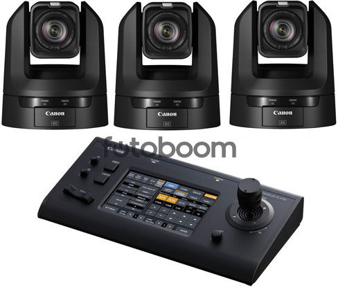 Kit 3x CR-N100 BK + RC-IP100 Kit 3x CR-N100 BK + RC-IP100