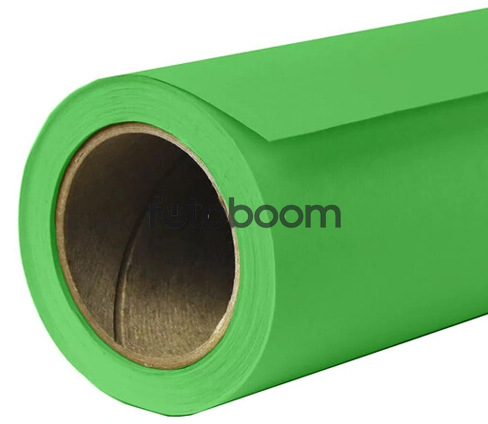 Fondo Verde Chroma 9046 CHROMAGREEN 1,35 x 11m