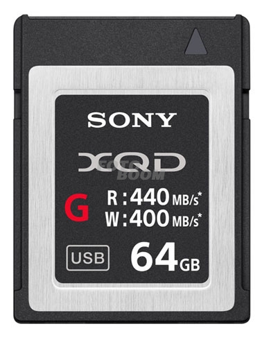 XQD Tarjeta QDG64E R440-W400Mb/s