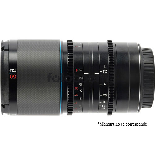 50mm T2.9 x1.6 Anamórfico Saturn Blue (Full Frame, Z-Mount)