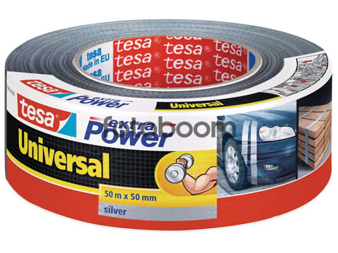 Cinta Extra Power Universal (50mm, Gris)