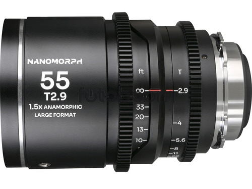 55mm T/2.9 Nanomorph LF 1.5x (Plata, FF, PL+EF) - BLACK FRIDAY LAOWA