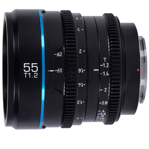 55mm T1.2 Nightwalker (S35, Negro, E-Mount)