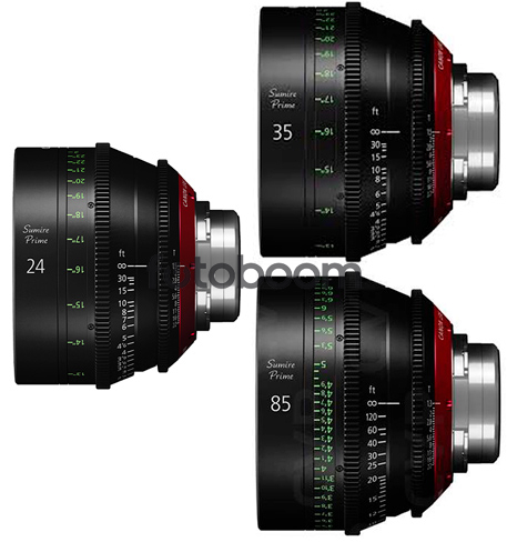 KIT SUMIRE CN-E 24mm/35mm/85mm (METERS) KIT SUMIRE CN-E 24mm/35mm/85mm (METERS)
