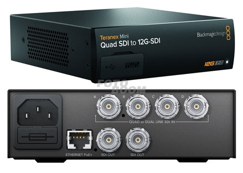 Teranex Mini - Quad SDI a 12G-SDI Teranex Mini - Quad SDI a 12G-SDI