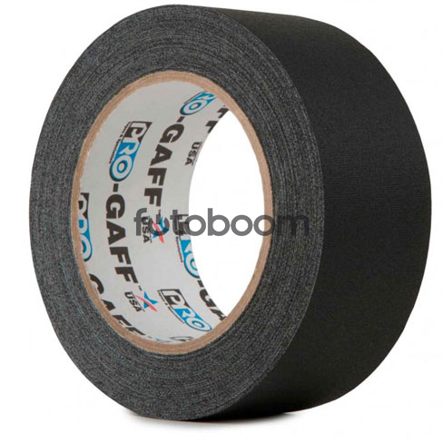 Cinta Gaffer 48mm x 22.8m (Negro Mate) Cinta Gaffer 48mm x 22.8m (Negro Mate)